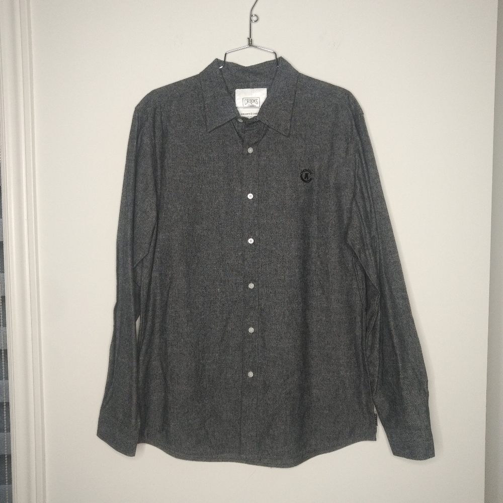 Crooks and Castles button up shirt - large - new